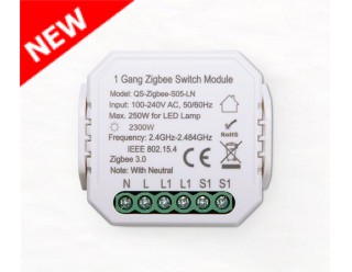 Akubela 1 Gang Zigbee Switch Module (EU version)