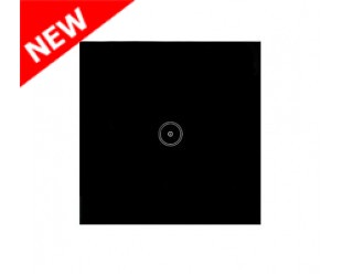 Akubela 1 Gang Touch Switch (EU version) - Black