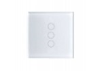 Akubela 3 Gang Touch Switch (EU version) - White