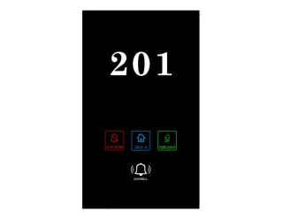 Akubela BCTD17-3 Electronic Doorplate