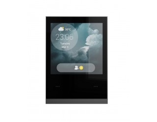 Akubela PS52-R2-EU HyPanel Plus Android 12 Indoor Unit with 4" multi-touch screen, 2 Touch Buttons