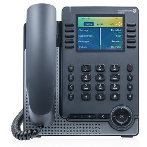 Alcatel Lucent ALE-30h Single Port Hybrid Digital-IP Essential Color ...