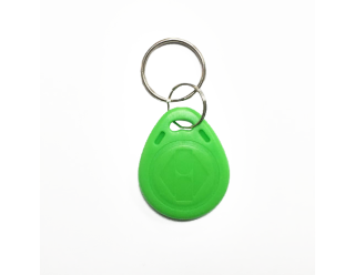 RFID Key Fobs 125KHz, TK4100, EM4100, (10 Pack) - Light Green