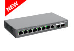 Grandstream GWN7721 10-Port L2-Lite Managed 2.5Gigabit Network Switch with 8x 2.5G Ethernet Ports and 2x 10G SFP+