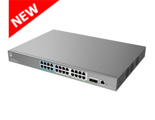 Grandstream GWN7803PH Pro Enterprise 24-Port Gigabit Layer 2++ Managed PoE/PoE++ Switch with 2x SFP+ Uplink Ports Grandstream GWN7803PH Pro Enterprise 24-Port Gigabit Layer 2++ Managed PoE/PoE++ Switch with 2x SFP+ Uplink Ports