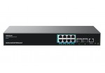 Grandstream GWN7821P 8-Port Multi-Gigabit Layer 3 Managed PoE Switch with 2 SFP+ Ports