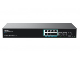 Grandstream GWN7821P 8-Port Multi-Gigabit Layer 3 Managed PoE Switch with 2 SFP+ Ports
