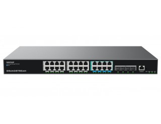 Grandstream GWN7822P 16-Port Multi-Gigabit Layer 3 Managed PoE Switch with 4 SFP+ Ports