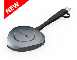 MAXHUB Wireless Screen Sharing Dongle WT15M with USB-C/USB-A Adapter