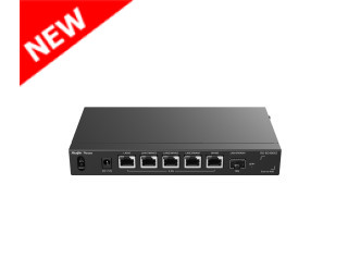 Ruijie-Reyee RG-EG406XS 6-Port Multi-Gigabit Cloud Managed Router with 5x 2.5G Ports and 1x 10G SFP+ port
