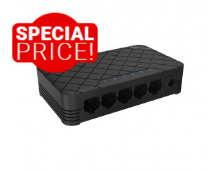 Ruijie-Reyee RG-ES05 5-Port 100Mbps Unmanaged Switch Ruijie-Reyee RG-ES05 5-Port 100Mbps Unmanaged Switch
