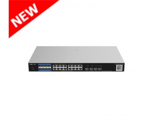 Ruijie-Reyee RG-NBF5200M-8FS16GT4XS e-Lighten 16-PortGE L3 Managed Optical Network Convergence Switch with 8x 1G PON/SFP Ports and 4x 10G SFP+ Ports