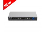 Ruijie-Reyee RG-NBF2100S-8GT1SC-P e-Lighten 8-Port Gigabit Layer 2 Cloud Managed Optical Splitter PoE+ Switch with 1x (1G) SC Port