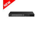 Ruijie-Reyee RG-ES228GS-LP 28-Port Gigabit Smart Cloud Managed PoE Switch with 24x 1G PoE/PoE+ Ports, 2x 1G RJ45 Ports, 2x 1G SFP Ports and 250W PoE Power Budjet