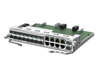 Ruijie-Reyee M6000-16SFP8GT2XS module card with 16x SFP ports, 8x 10/100/1000BASE-T RJ 45 copper ports and 2x SFP+ ports for the RG-NBS6002 Layer 3 Cloud Managed Modular Switch
