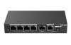 Ruijie-Reyee RG-ES206GS-P 6-Port Gigabit Smart POE Switch with 4 PoE/POE+ Ports and 1G SFP Combo Port