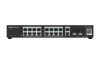 Ruijie-Reyee RG-ES220GS-P 20-Port Gigabit Smart Cloud Managed PoE Switch with 16 PoE/POE+ Ports, 2 Gigabit RJ45/2 SFP uplink ports and 250W PoE Power Budjet