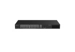 Ruijie-Reyee RG-ES228GS-LP 28-Port Gigabit Smart Cloud Managed PoE Switch with 24x 1G PoE/PoE+ Ports, 2x 1G RJ45 Ports, 2x 1G SFP Ports and 250W PoE Power Budjet