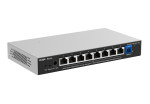 Ruijie-Reyee RG-NBF2100S-8GT1SC-P e-Lighten 8-Port Gigabit Layer 2 Cloud Managed Optical Splitter PoE+ Switch with 1x (1G) SC Port