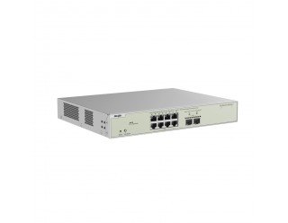 Ruijie-Reyee RG-NBS3300-8MG2XS-P 8-Port Muti-Gigabit, Layer 2 Managed Switch with 8x PoE+ Ports and 2x SFP+ Uplink Ports