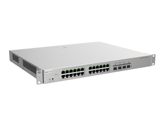 Ruijie-Reyee RG-NBS5100-24GT4SFP-P 24-Port Gigabit PoE/PoE+ Layer 3 Cloud Managed Switch with 4 (1G) SFP Uplink Ports