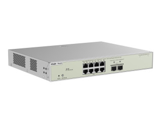 Ruijie-Reyee RG-NBS5300-8MG2XS-UP 10 Ports Muti-Gigabit Layer 3 Managed PoE Switch with 8 PoE++ Ports and 2 SFP+ Uplink Ports Ruijie-Reyee RG-NBS5300-8MG2XS-UP 10 Ports Muti-Gigabit Layer 3 Managed PoE Switch with 8 PoE++ Ports and 2 SFP+ Uplink Ports